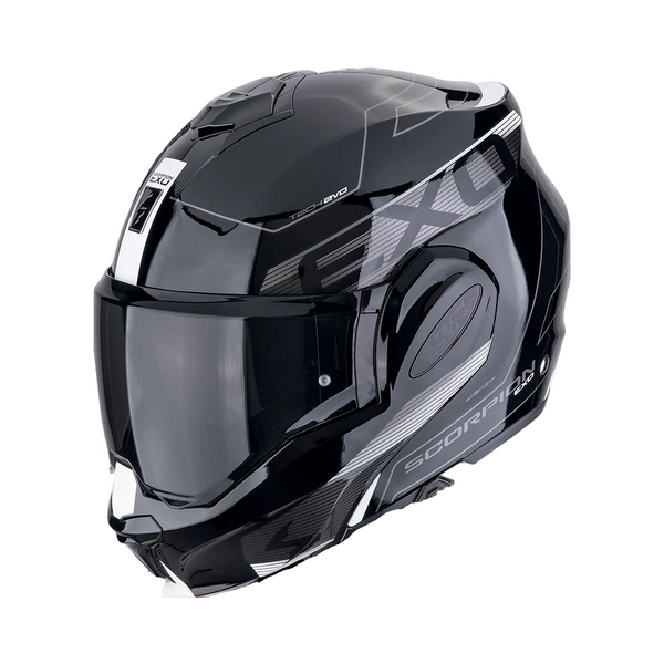 Scorpion EXO-Tech EVO Carbon Modular Helmet – Lightweight Carbon Fiber Flip-Up Helmet – BOOST BOX PERFORMANCE