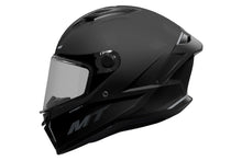 Load image into Gallery viewer, MT HELMETS STINGER 2 SOLID A11 MATT BLACK FULL FACE HELMET