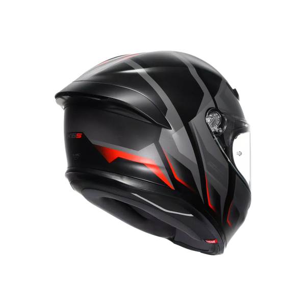 AGV K6 S MPLK Black Glossy Full Face Helmet E2206 – BOOST BOX PERFORMANCE