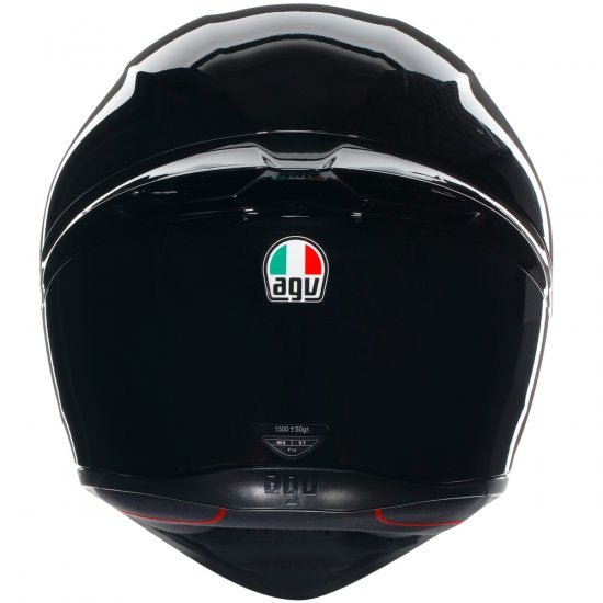 AGV K1 S Black Helmet – High-Performance Full-Face Helmet