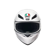 Load image into Gallery viewer, AGV من أي جي في K1 S WHITE - FULL FACE HELMET E2206 خوذة كي 1 اس أبيض لامع - BOOST BOX PERFORMANCE AGV2118394001028004