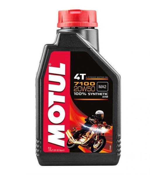 Motul 7100 4T 20W50 Synthetic Oil 1 Liters – BOOST BOX PERFORMANCE