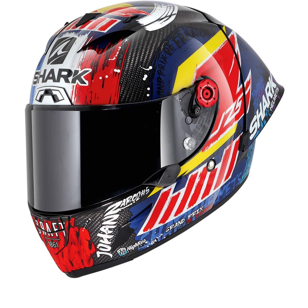 Shark Race-R Pro GP Replica Zarco Chakra Carbon Full Face Helmet