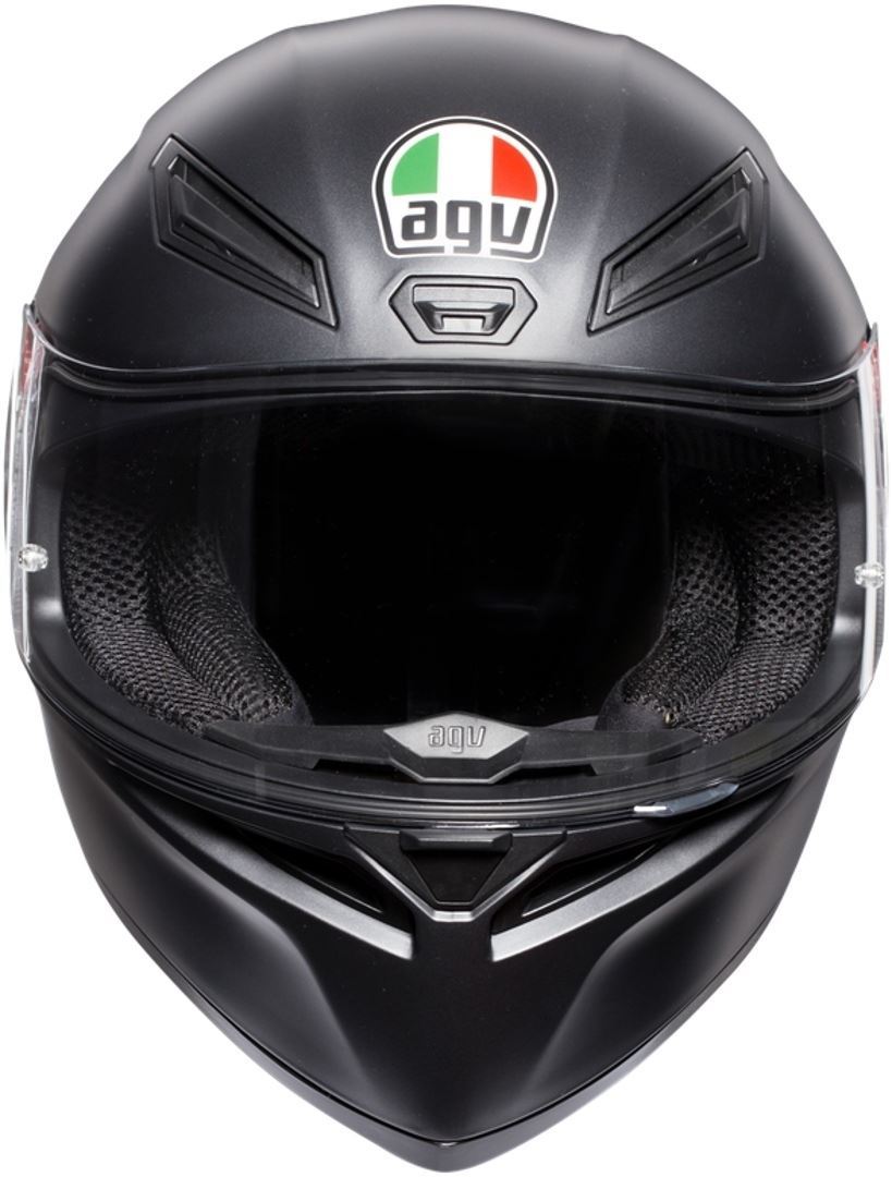AGV K1 S Black Matt Helmet – Aerodynamic, Comfortable, and