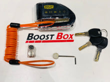Load image into Gallery viewer, BIKEMASTER بايك ماستر ALARM LOCK قفل حماية مع إنذار تحذيري - BOOST BOX PERFORMANCE Bike Master132221