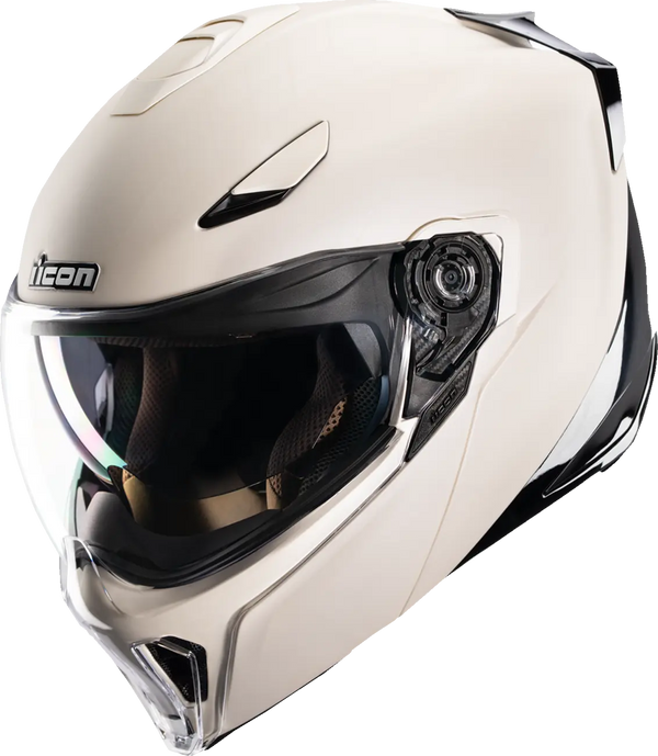  ICON THRESHOLD STEADY STATE WHITE MODULAR HELMET
