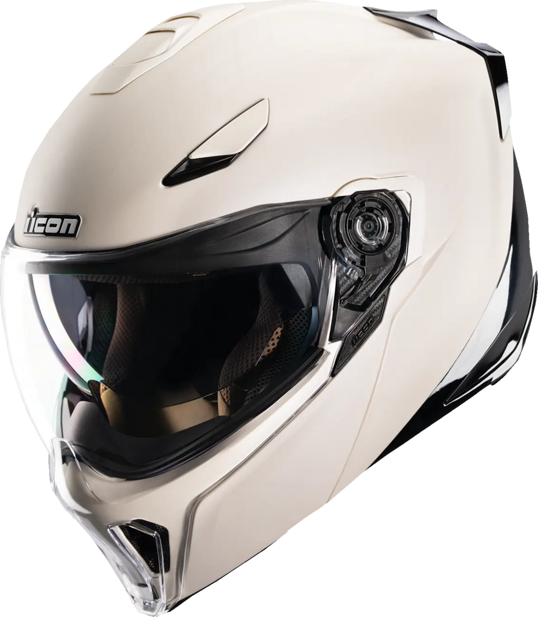 ICON THRESHOLD STEADY STATE WHITE MODULAR HELMET