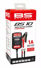 تحميل الصورة في عارض المعرض ، BS  من بي أس Smart Charger BS10 6V/12V-1A - UK Plug  شاحن بطارية 1 أمبير