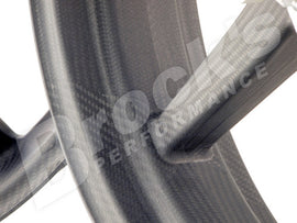 GSXR1000R 17-26 BST Rapid TEK عجلة أمامي كاربون مقاس 17 × 3.5 بوصة