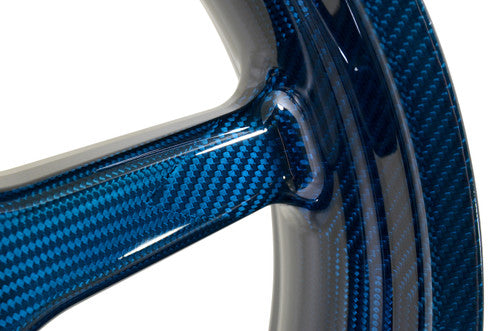GSXR1000R 17-26 BST Rapid TEK عجلة أمامي كاربون مقاس 17 × 3.5 بوصة