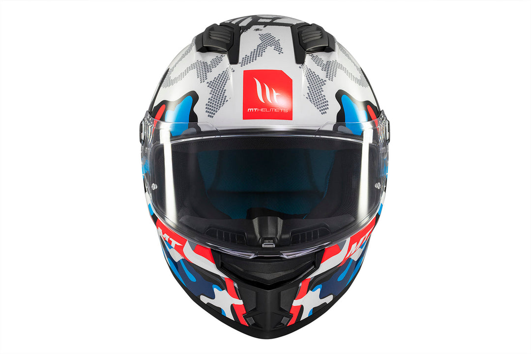 MT HELMETS STINGER 2 YOZU A7 GLOSS FULL FACE HELMET