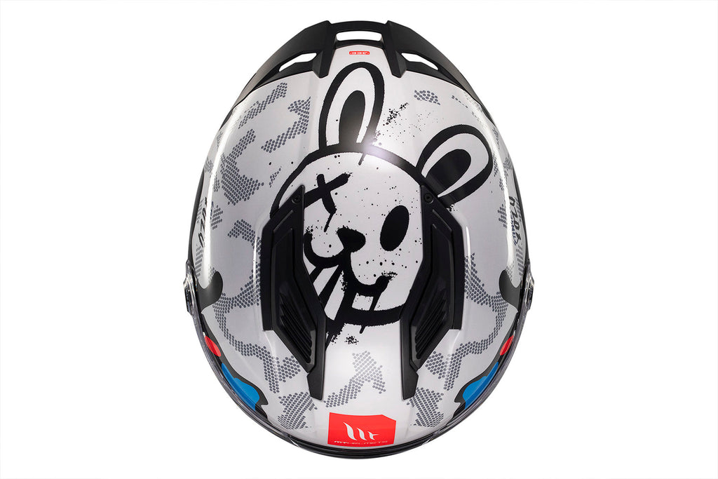 MT HELMETS من أم تي STINGER 2 YOZU A7 GLOSS خوذة فول فيس