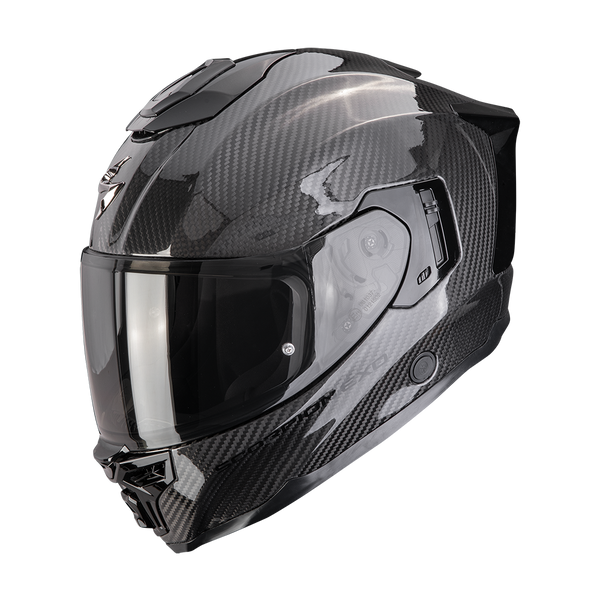 SCORPION EXO-1500 CARBON AIR SOLID Black FULL FACE HELMET