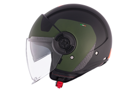 MT Viale SV S Beta A6 Matt Helmet – Urban Lightweight Open-Face Motorcycle Helmet