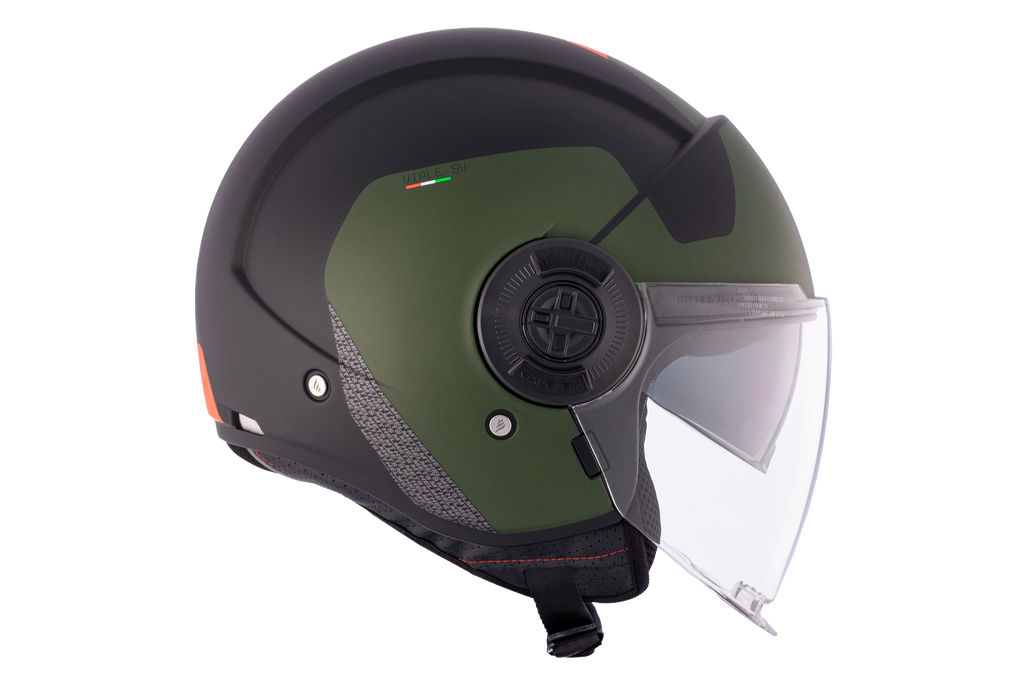 MT HELMETS من أم تي VIALE SV S SOLID BETA A6 MATT خوذة مفتوحة الوجه