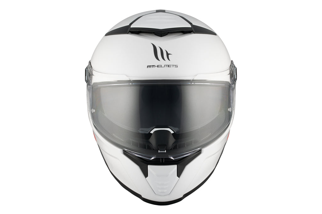 MT HELMETS من أم تي THUNDER 4 SV GLOSS WHITE خوذة فول فيس