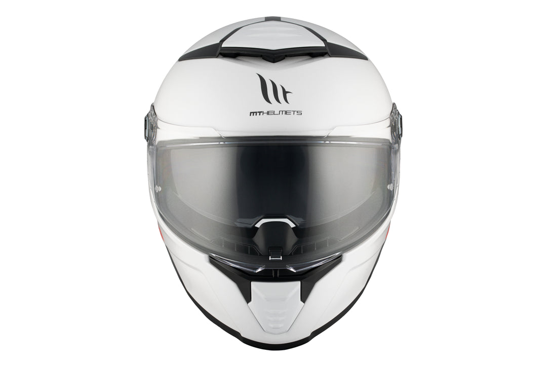 MT HELMETS من أم تي THUNDER 4 SV GLOSS WHITE خوذة فول فيس