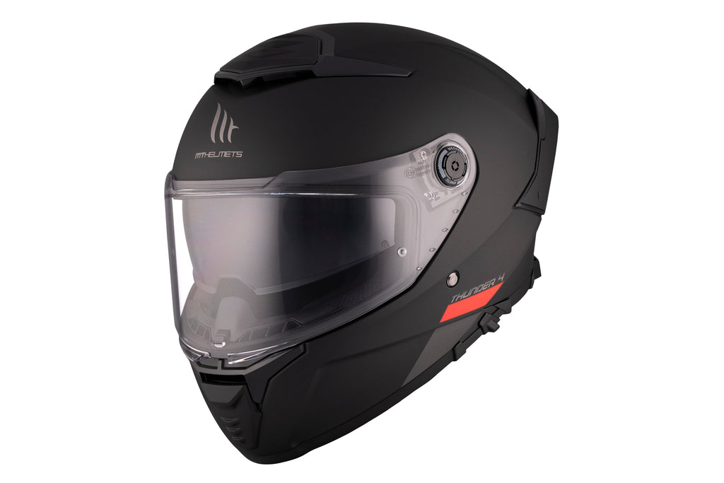 MT HELMETS من أم تي THUNDER 4 SV A1 MATT BLACK خوذة فول فيس