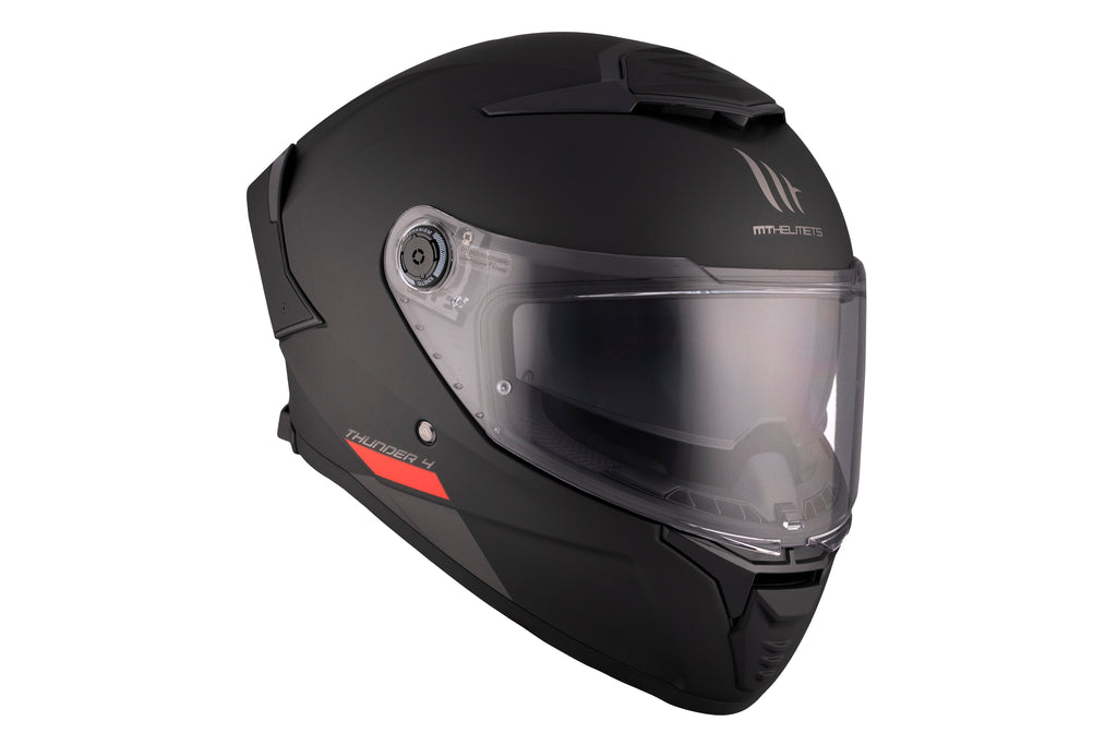 MT HELMETS من أم تي THUNDER 4 SV A1 MATT BLACK خوذة فول فيس