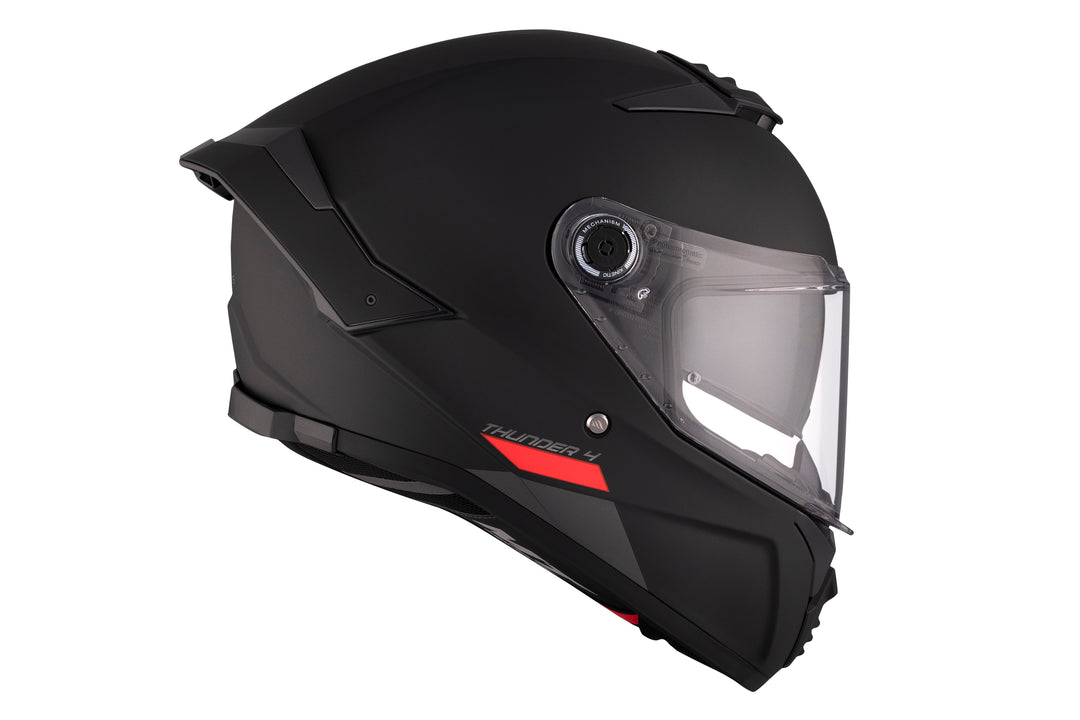 MT HELMETS من أم تي THUNDER 4 SV A1 MATT BLACK خوذة فول فيس