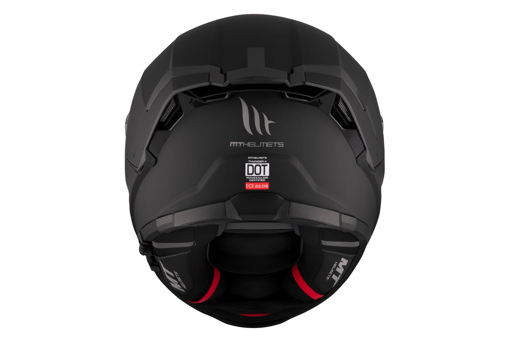 MT HELMETS من أم تي THUNDER 4 SV A1 MATT BLACK خوذة فول فيس
