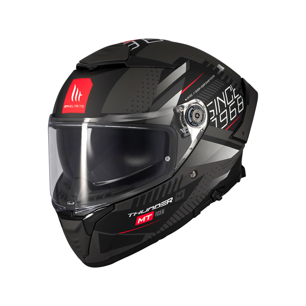 MT HELMETS من أم تي THUNDER 4 SV LUMINENCE D1 MATT خوذة فول فيس