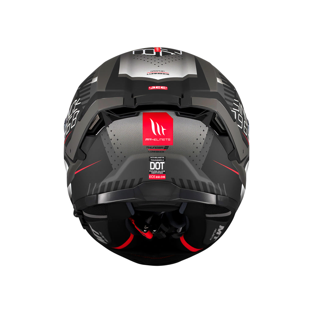 MT HELMETS من أم تي THUNDER 4 SV LUMINENCE D1 MATT خوذة فول فيس