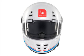 MT HELMETS JARAMA SV SOLID A7 GLOSS WHITE