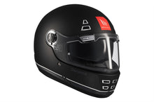 تحميل الصورة في عارض المعرض ، MT Jarama SV Solid B2 Matt Black Helmet – Classic Style with Modern Safety Features