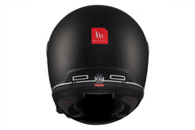 تحميل الصورة في عارض المعرض ، MT Jarama SV Solid B2 Matt Black Helmet – Classic Style with Modern Safety Features