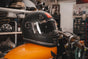 Load image into Gallery viewer, MT HELMETS JARAMA SV SOLID B2 MATT BLACK VINTAGE FULL FACE HELMET 