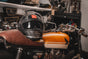 Load image into Gallery viewer, MT HELMETS JARAMA SV SOLID B2 MATT BLACK VINTAGE FULL FACE HELMET 