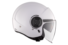 تحميل الصورة في عارض المعرض ، MT HELMETS من أم تي VIALE SV S SOLID A0 GLOSS WHITE خوذة مفتوحة الوجه