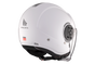 تحميل الصورة في عارض المعرض ، MT Viale SV S Gloss White Jet Helmet – Lightweight Urban Motorcycle Helmet with Sun Visor