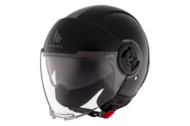 MT Viale SV S Jet Helmet Gloss Black – Lightweight Open-Face Motorcycle Helmet