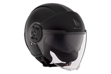 تحميل الصورة في عارض المعرض ، MT HELMETS من أم تي VIALE SV S SOLID A1 GLOSS BLACK خوذة مفتوحة الوجه
