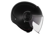 تحميل الصورة في عارض المعرض ، MT HELMETS من أم تي VIALE SV S SOLID A1 GLOSS BLACK خوذة مفتوحة الوجه