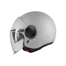 تحميل الصورة في عارض المعرض ، MT Viale SV S Jet Helmet matt Grey – Lightweight Urban Open-Face Motorcycle Helmet