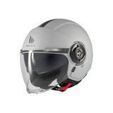 MT HELMETS من أم تي VIALE SV S SOLID A12 MATT GREY خوذة مفتوحة الوجه