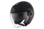 Load image into Gallery viewer, MT HELMETS VIALE SV S SOLID A1 GLOSS BLACK OPEN FACE HELMET