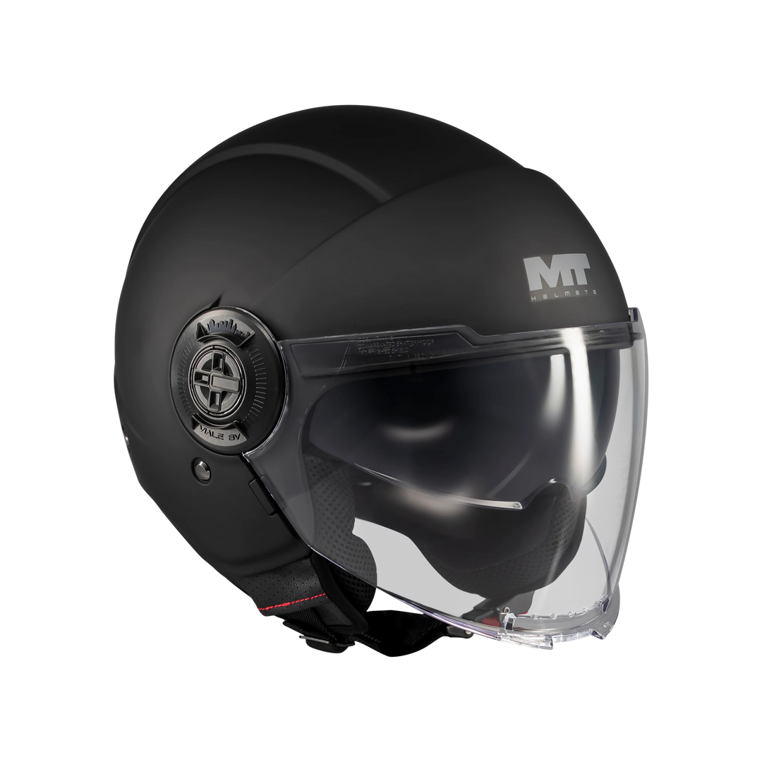 MT HELMETS من أم تي VIALE SV S PURE A1 MATT خوذة مفتوحة الوجه