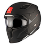 MT Streetfighter SV S Helmet in Gloss Black – 4-in-1 Modular Street Style Design