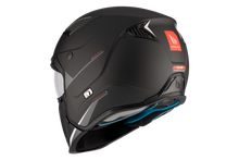 تحميل الصورة في عارض المعرض ، MT HELMETS من أم تي STREETFIGHTER SV S A1 MATT BLACK خوذة متعددة الأنماط 1/4