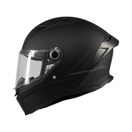 MT HELMETS من أم تي STINGER 2 PURE A1 MATT BLACK خوذة فول فيس