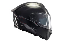 تحميل الصورة في عارض المعرض ، MT Atom 2 SV Modular Helmet in Gloss Black – Flip-Up Design with Sun Visor and ECE 22.06 Safety