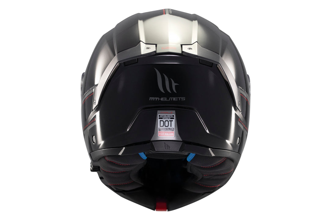 MT Atom 2 SV Modular Helmet – Gloss Black