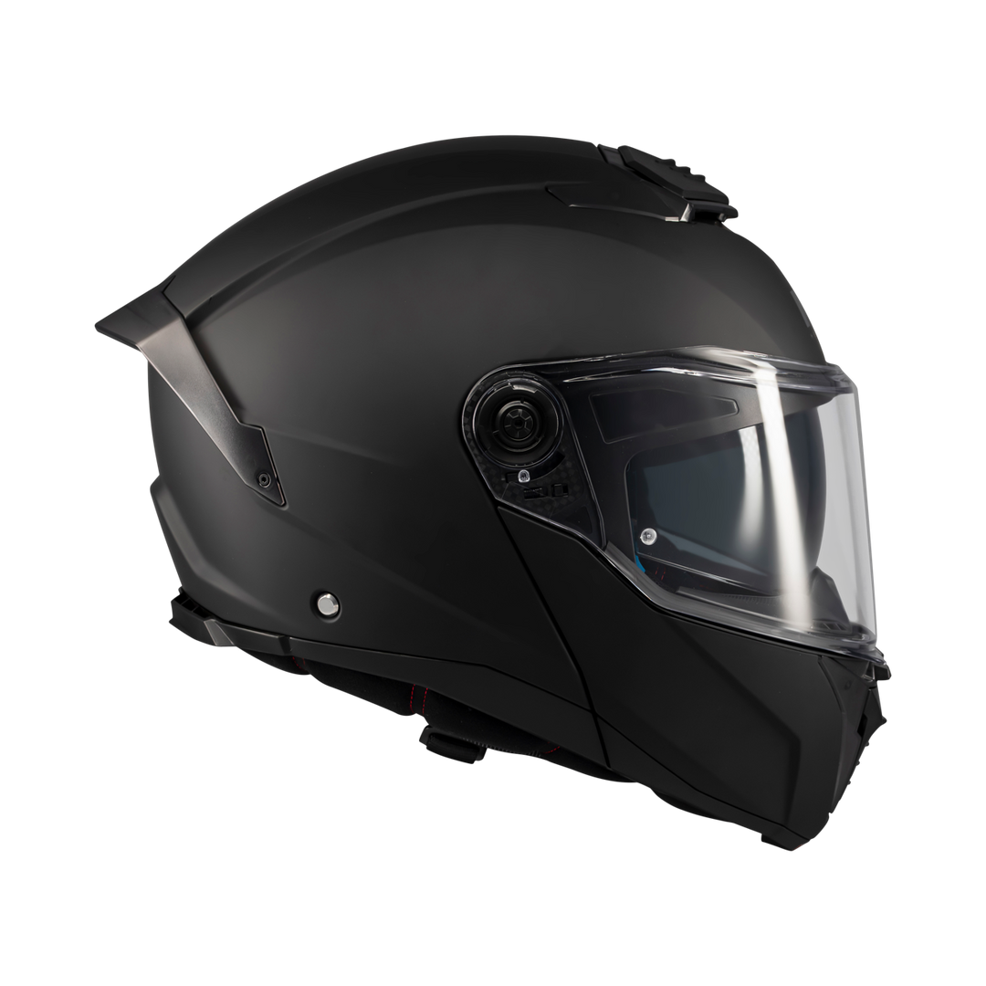 MT HELMETS ATOM 2 SV PURE A1 MATT BLACK MODULAR HELMET 