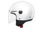 تحميل الصورة في عارض المعرض ، MT Street S Gloss White – Lightweight Urban Motorcycle Helmet with Long Visor and ECE 22.06 Approval