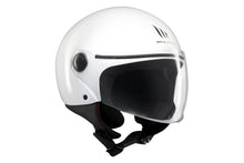 تحميل الصورة في عارض المعرض ، MT HELMETS من أم تي STREET S SOLID A0 GLOSS WHITE خوذة مفتوحة الوجه