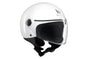 تحميل الصورة في عارض المعرض ، MT HELMETS من أم تي STREET S SOLID A0 GLOSS WHITE خوذة مفتوحة الوجه